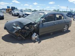 Salvage cars for sale at Des Moines, IA auction: 2005 Honda Accord EX