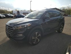 Salvage cars for sale from Copart East Granby, CT: 2016 Hyundai Tucson Limited