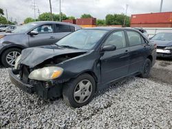 Salvage cars for sale from Copart Columbus, OH: 2006 Toyota Corolla CE