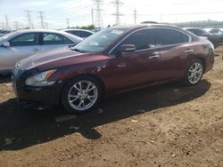 Salvage cars for sale at Elgin, IL auction: 2013 Nissan Maxima S