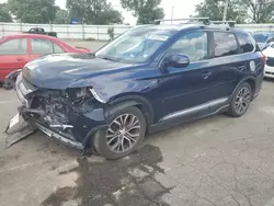 Salvage cars for sale from Copart Moraine, OH: 2017 Mitsubishi Outlander GT