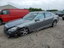 Salvage cars for sale at Lawrenceburg, KY auction: 2013 Mercedes-Benz S 550