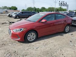 Salvage cars for sale at Columbus, OH auction: 2017 Hyundai Elantra SE