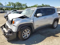 Salvage cars for sale at Spartanburg, SC auction: 2015 Jeep Renegade Latitude