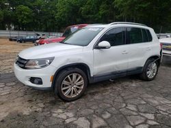 Salvage cars for sale at Austell, GA auction: 2015 Volkswagen Tiguan S