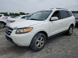Salvage cars for sale from Copart Cahokia Heights, IL: 2007 Hyundai Santa FE GLS