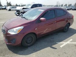 Salvage cars for sale from Copart Rancho Cucamonga, CA: 2017 Mitsubishi Mirage G4 ES