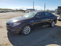 Salvage cars for sale from Copart Colorado Springs, CO: 2017 KIA Optima LX