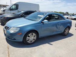 Salvage cars for sale from Copart Grand Prairie, TX: 2007 Volkswagen EOS 2.0T