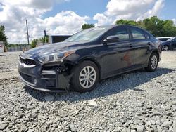 Salvage cars for sale from Copart Mebane, NC: 2020 KIA Forte FE