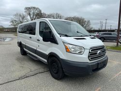 Salvage cars for sale at North Billerica, MA auction: 2015 Ford Transit T-350