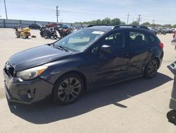 Subaru Impreza Sport Premium salvage cars for sale: 2012 Subaru Impreza Sport Premium