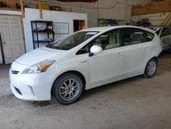 Salvage cars for sale at Ham Lake, MN auction: 2014 Toyota Prius V