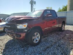 Salvage cars for sale at Wayland, MI auction: 2022 Dodge RAM 1500 BIG HORN/LONE Star