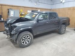 Salvage cars for sale at Kincheloe, MI auction: 2019 Toyota Tacoma Double Cab