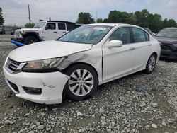 Salvage cars for sale from Copart Mebane, NC: 2014 Honda Accord EXL
