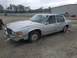 Salvage cars for sale at Spartanburg, SC auction: 1992 Cadillac Deville