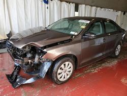 Salvage cars for sale at Angola, NY auction: 2014 Volkswagen Jetta Base
