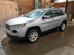Salvage cars for sale from Copart Ebensburg, PA: 2014 Jeep Cherokee Latitude