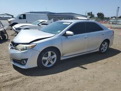 Salvage cars for sale at San Diego, CA auction: 2013 Toyota Camry L