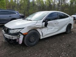 Salvage cars for sale from Copart Ontario Auction, ON: 2016 Honda Civic EX