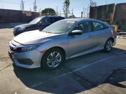 Honda salvage cars for sale: 2016 Honda Civic LX