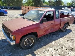 Salvage cars for sale at Madisonville, TN auction: 1992 Nissan Truck King Cab