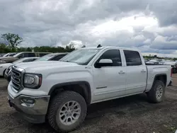 Salvage cars for sale at Des Moines, IA auction: 2017 GMC Sierra K1500 SLE