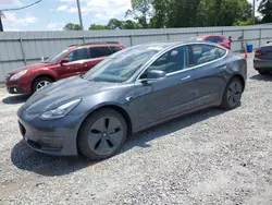 Salvage cars for sale at Gastonia, NC auction: 2019 Tesla Model 3