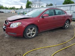 Salvage cars for sale at Bowmanville, ON auction: 2008 Chevrolet Malibu 2LT