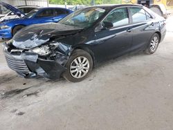 Salvage cars for sale at Cartersville, GA auction: 2016 Toyota Camry LE