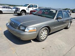 Vehiculos salvage en venta de Copart Grand Prairie, TX: 2003 Mercury Grand Marquis LS