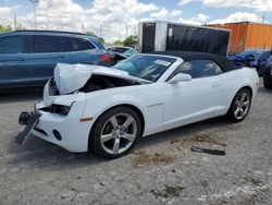 Salvage cars for sale at Cahokia Heights, IL auction: 2011 Chevrolet Camaro LT