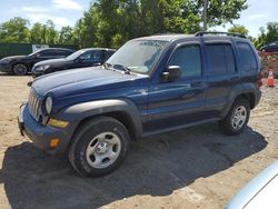 Salvage cars for sale from Copart Baltimore, MD: 2007 Jeep Liberty Sport