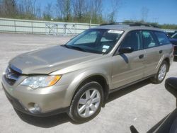Salvage cars for sale at Leroy, NY auction: 2009 Subaru Outback 2.5I