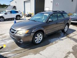 Salvage cars for sale at New Orleans, LA auction: 2008 Subaru Outback 2.5I