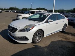 Salvage cars for sale at East Granby, CT auction: 2015 Hyundai Sonata Sport