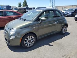 Salvage cars for sale at Hayward, CA auction: 2017 Fiat 500 POP