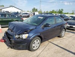 Salvage cars for sale from Copart Pekin, IL: 2016 Chevrolet Sonic LS