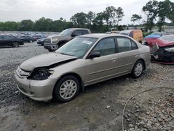 Salvage cars for sale at Byron, GA auction: 2004 Honda Civic LX