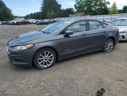 Salvage cars for sale at Finksburg, MD auction: 2017 Ford Fusion SE Hybrid