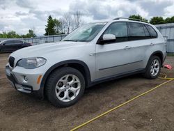 BMW x5 3.0i salvage cars for sale: 2007 BMW X5 3.0I