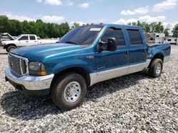 Salvage cars for sale at Spartanburg, SC auction: 2002 Ford F250 Super Duty