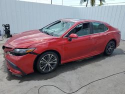 Salvage cars for sale from Copart Riverview, FL: 2021 Toyota Camry SE