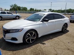 Honda Accord Sport salvage cars for sale: 2021 Honda Accord Sport