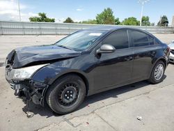 Salvage cars for sale at Littleton, CO auction: 2015 Chevrolet Cruze LS
