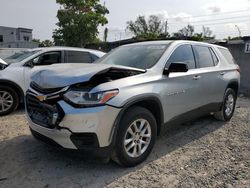 Chevrolet Traverse ls Vehiculos salvage en venta: 2019 Chevrolet Traverse LS