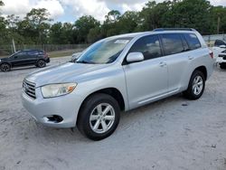 Salvage cars for sale from Copart Fort Pierce, FL: 2008 Toyota Highlander