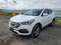 Salvage cars for sale from Copart Mcfarland, WI: 2017 Hyundai Santa FE Sport