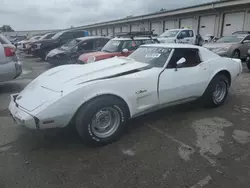 Salvage cars for sale from Copart Louisville, KY: 1976 Chevrolet Corvette